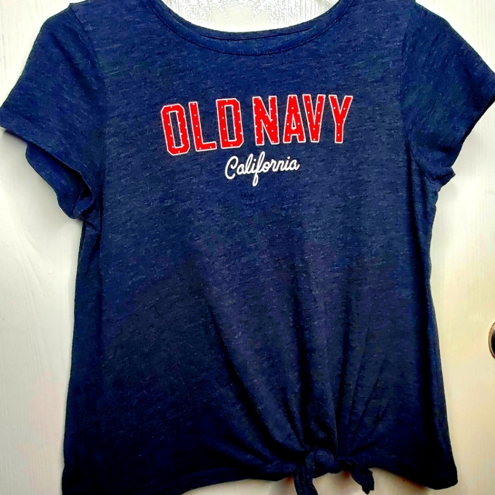 Old Navy Dark blue shirt size 14/16 girls